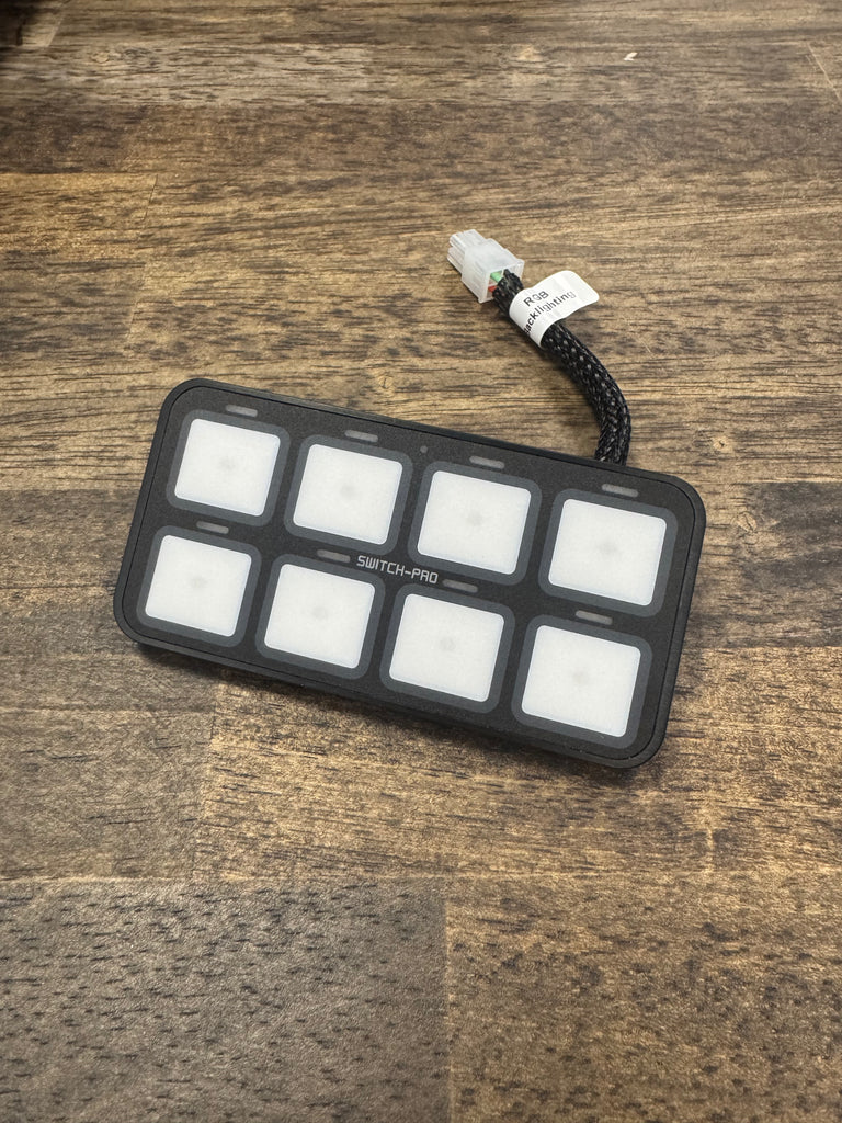 Mockup 8 Button Switch-Pro Panel – Class Act Fabrication