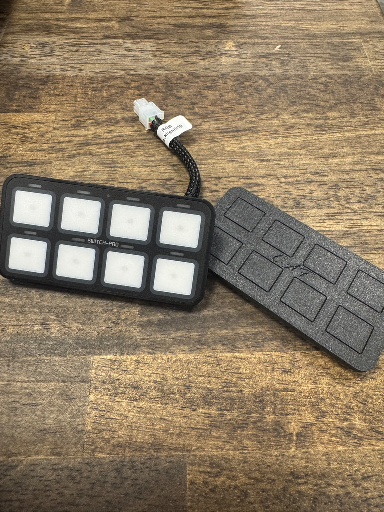 Mockup 8 Button Switch-Pro Panel – Class Act Fabrication