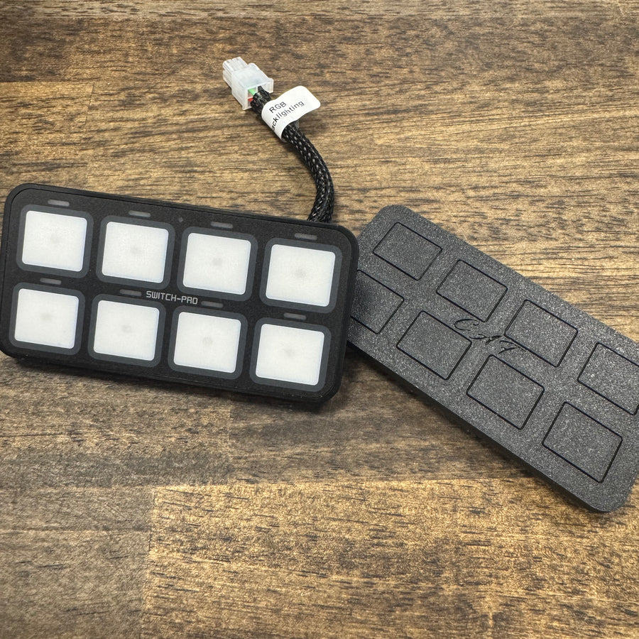 Mockup 8 Button Switch-Pro Panel